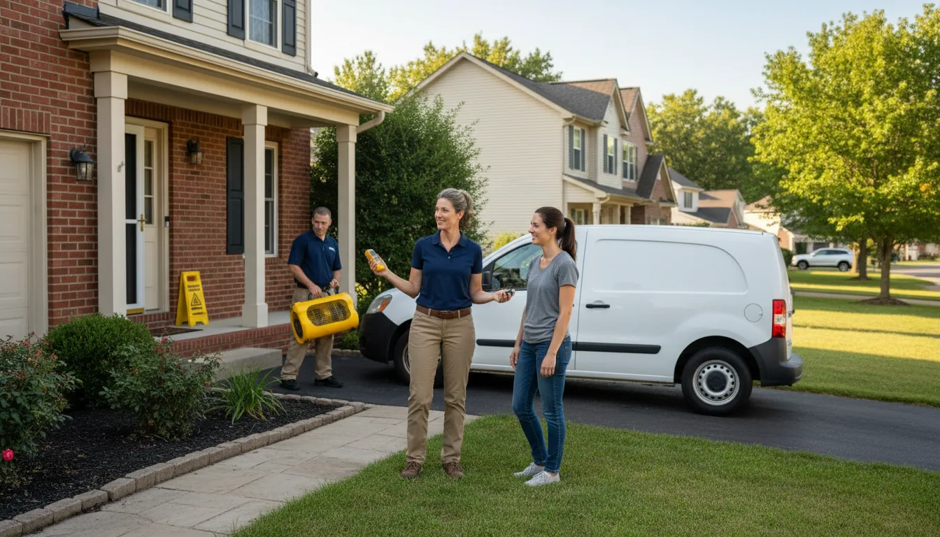 Water restoration image for Emergency Water Mitigation in New Boston, TX